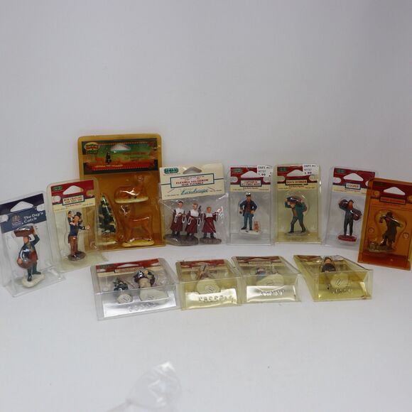 Lemax Figurines And Accessories Lot 12 Unopened New Old Stock Vintage - Picture 1 of 7